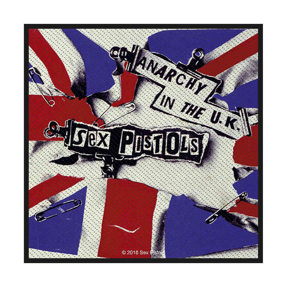 Sex Pistols - Anarchy in the UK Patch - Mehrfarben